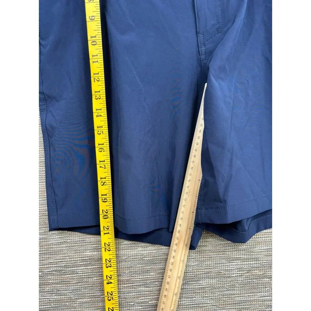 Hurley All Day Hybrid Shorts Mens 36 Blue Quick Dry 4-Way Stretch Lightweight